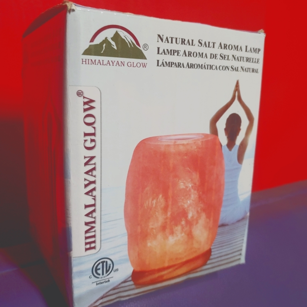 Himalayan rock lamp